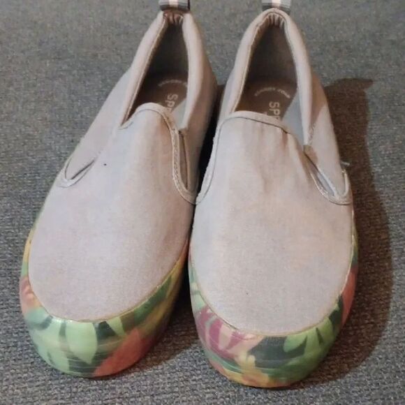 Sperry Shoes - 🤠Sperry Top Sider Memory Foam Platform Shoe Women's Size 7